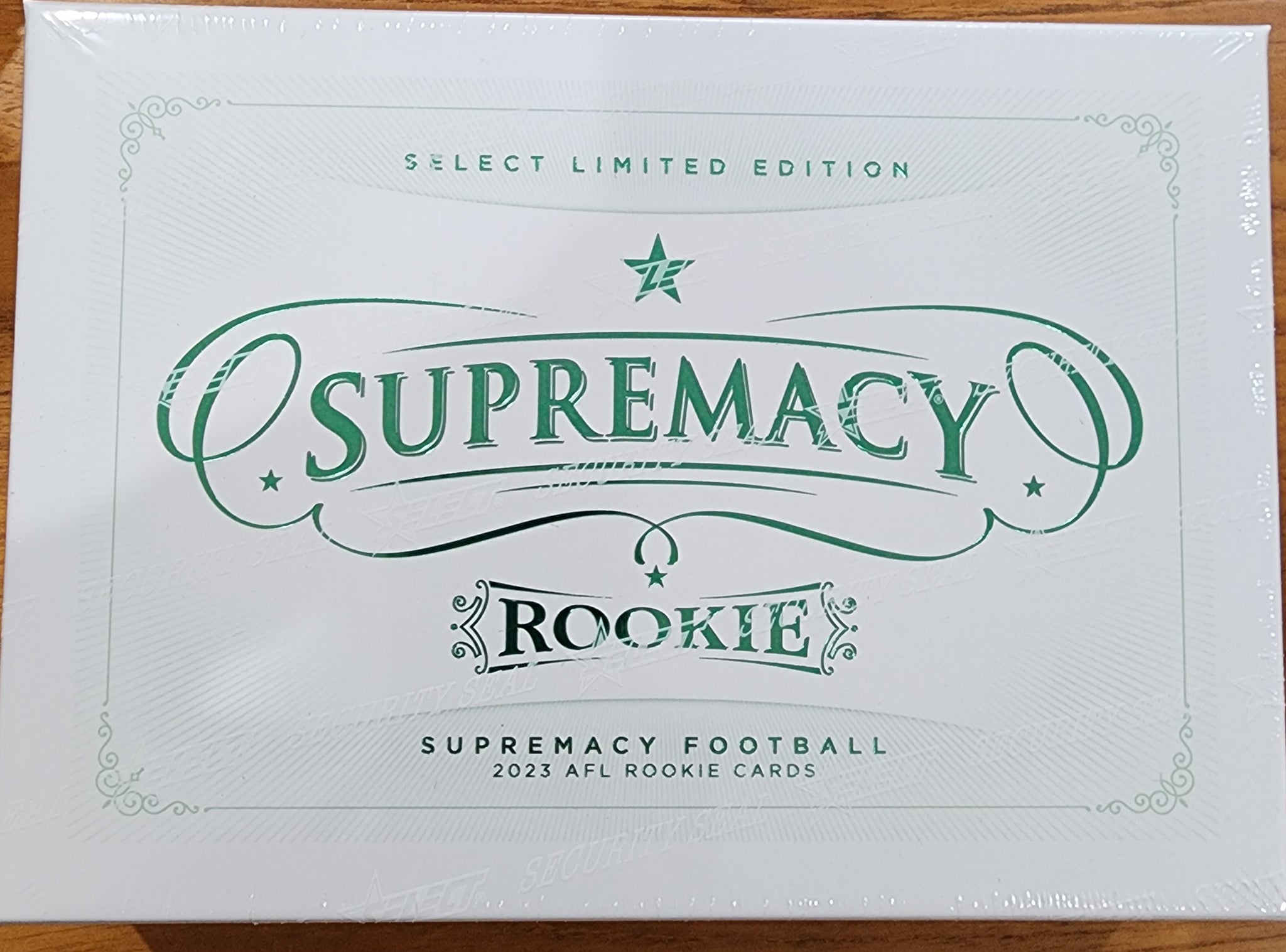 2023 AFL Select Supremacy Football Limited Edition Rookie Card Sealed Box