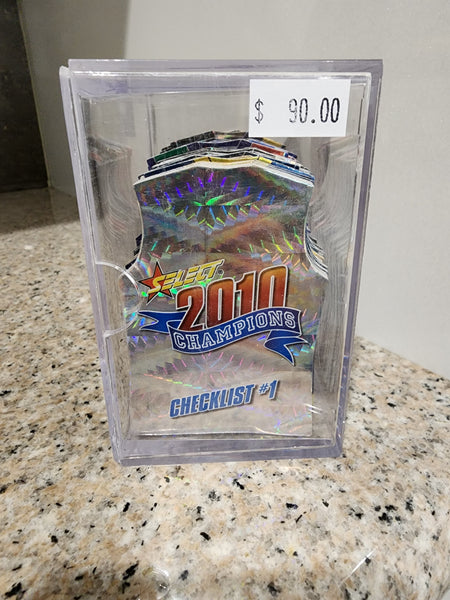 2010 AFL SELECT CHAMPIONS GUERNSEY DIE CUT COMPLETE SET (195 cards)