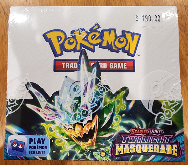 Pokemon TCG Scarlet and Violet Twilight Masquerade Booster box