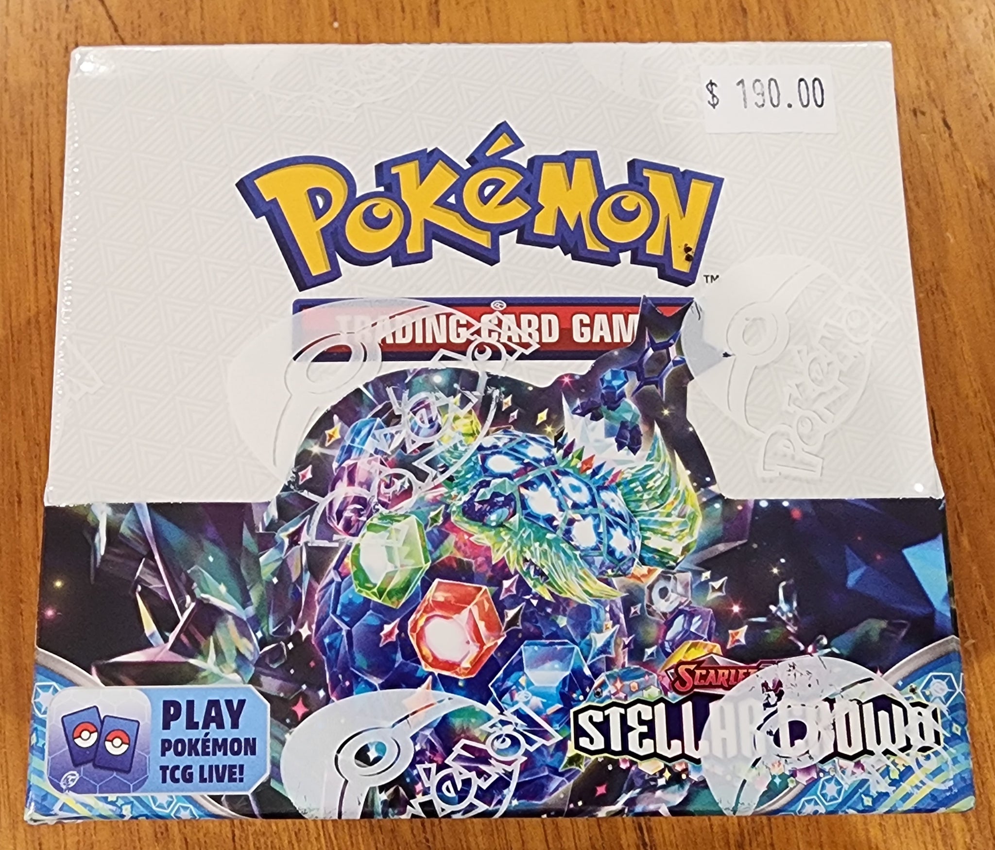 Pokemon TCG Scarlet and Violet Stellar Crown Booster box