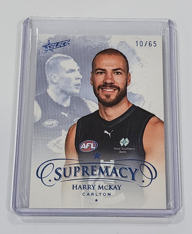 2024 AFL Select Supremacy Harry McKay Carlton LOW 10/65