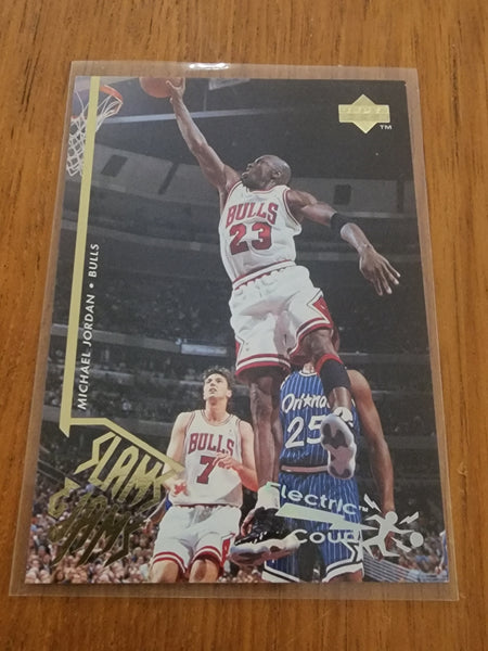 1995 Upper Deck Michael Jordan Slams & Jams Electric Court #352 Chicago Bulls