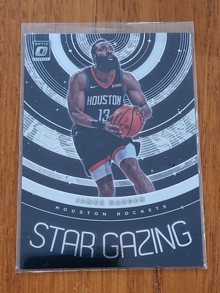 2019-20 Panini Donruss Optic Star Gazing Fast Break James Harden #15, Rockets