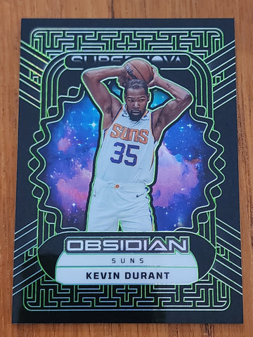 2022-23 Panini Obsidian - Supernova #8 Kevin Durant electric etch 17/25