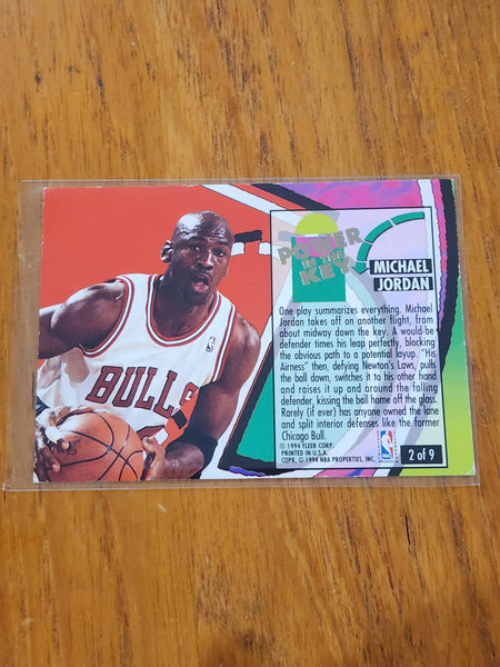 1993 Ultra Michael Jordan Power In The Key