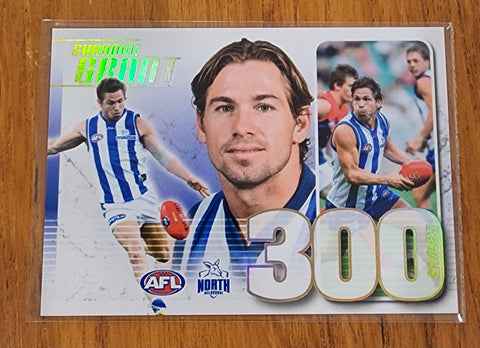 2019 AFL Select 300 games card Shannon Grant Kangaroos CC77 #82
