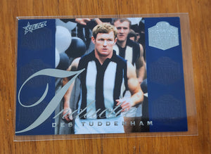2024 AFL Select Hall Of Fame Des Tuddenham Collingwood HF19 #33