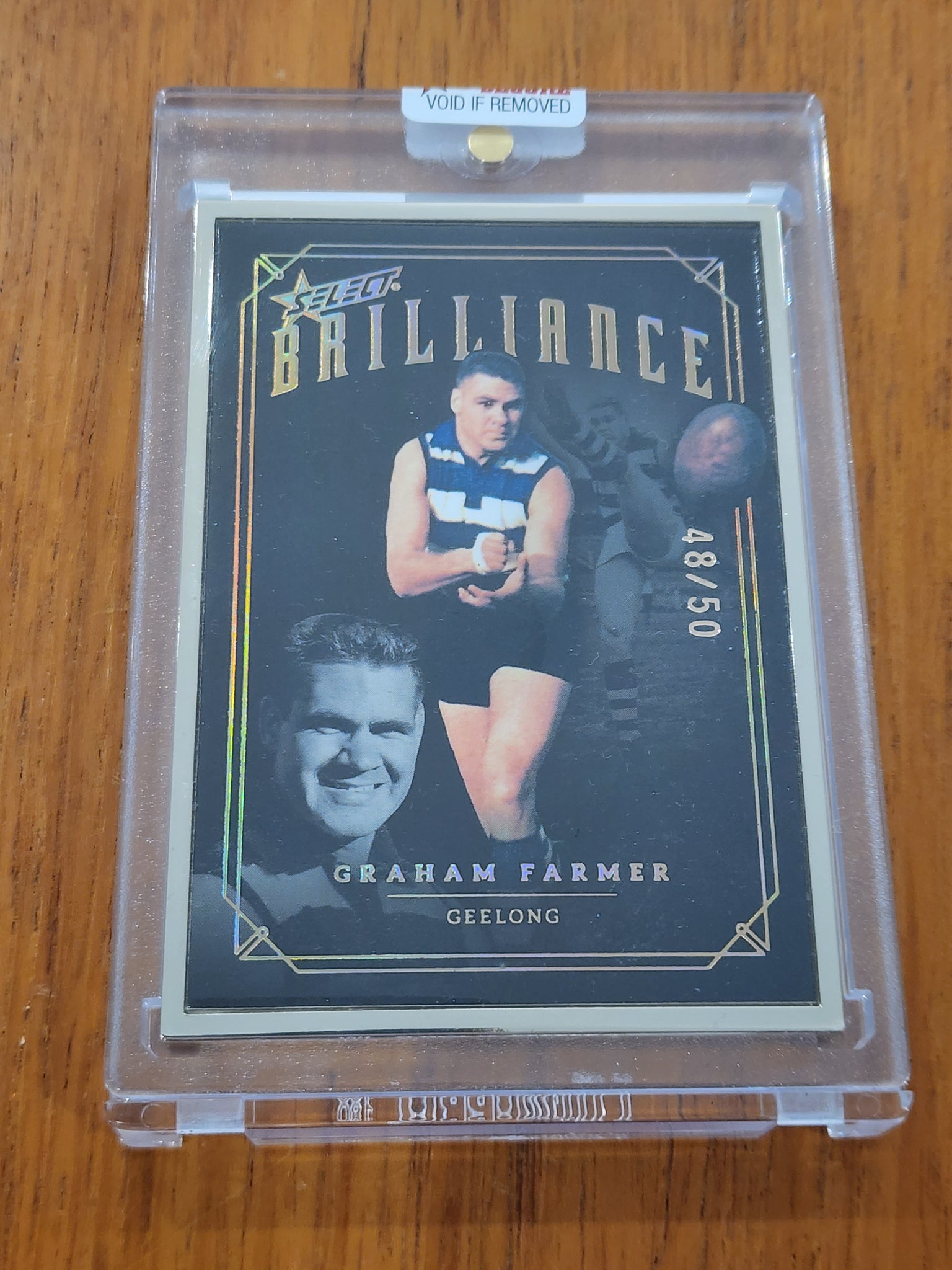 2020 AFL Select Brilliance Graham Polly Farmer Geelong Cats 48/50 B-GF