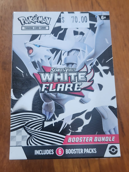 Pokémon TCG: Scarlet & Violet White Flare Booster Bundle *6 Packs* SEALED