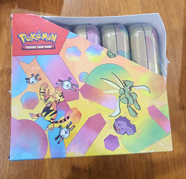 Pokemon Scarlet and Violet 151 Mini Tin Display TCG (10 Sealed Tins in display) Factory Sealed Case