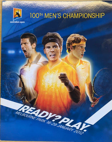 2012 60c Australian Open Tennis 100th Men's Championship