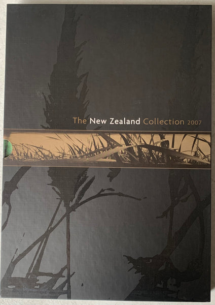 New Zealand 2007 Post Office Year Book containing all the different simplified stamps issued that year