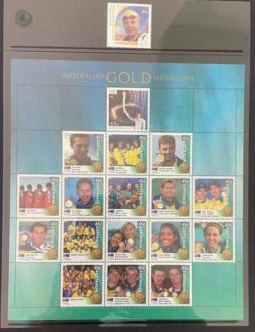 Australia Post 2000 Year Album.  Executive Leather