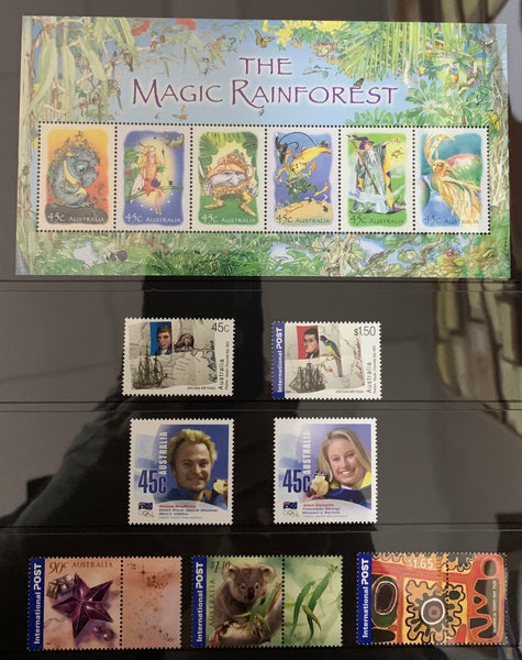 Australia Post 2002 Year Album.  Executive Leather