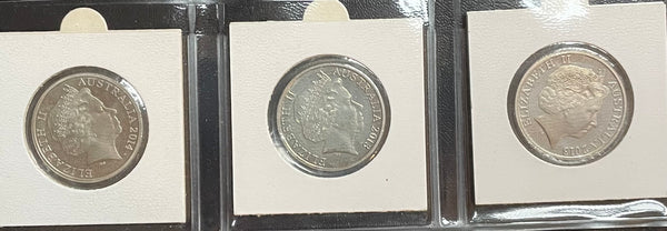 Australia 1966 to 2014 Proof Twenty Cents 20c Collection 44 Coins