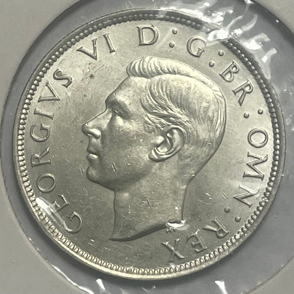 Great Britain 1940 George VI Half Crown Uncirculated