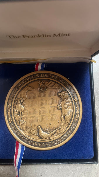 USA 1998 National Fish & Wildlife Foundation Large Medallion
