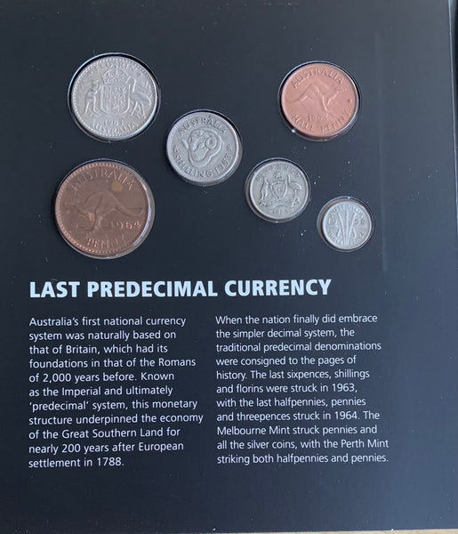 Australia 1966 Currency Changeover Coin Collection