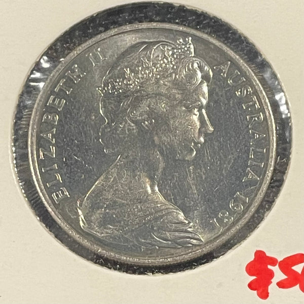 Australia 1981 20c Canadian Mint Coin 31/2 Claws