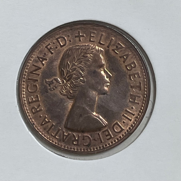 Australia 1956 Melbourne Penny  Uncirculated