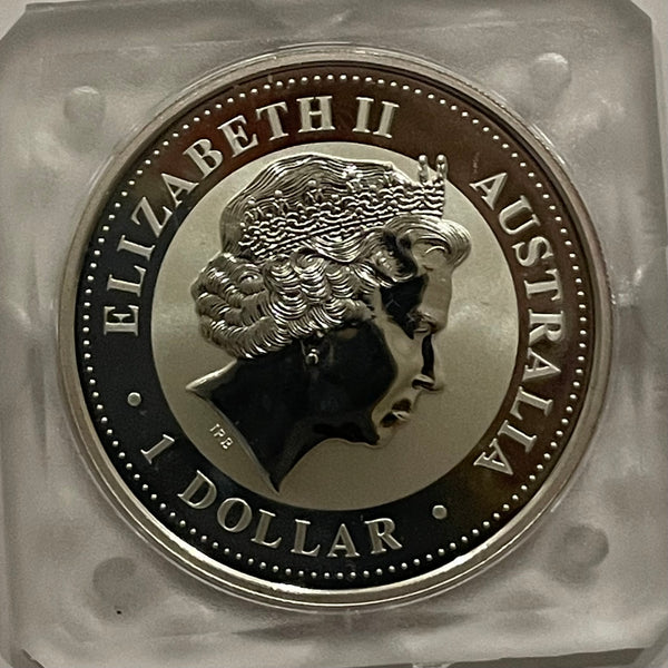 Australia 1999 Perth Mint $1 Kookaburra 1oz Silver Coin