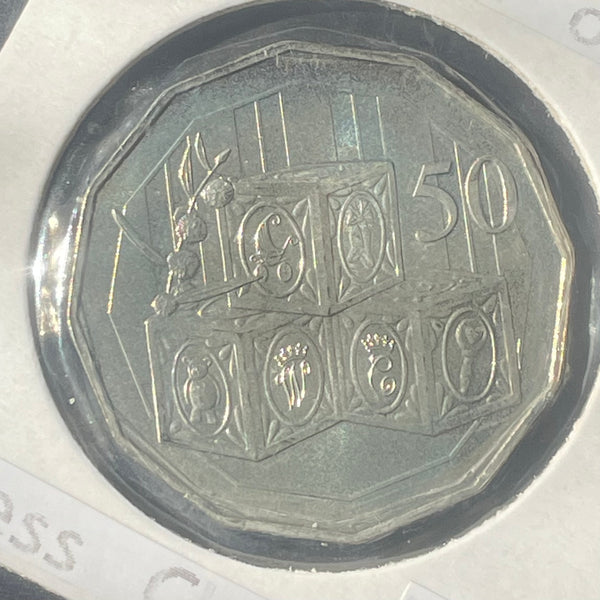 2015 Australia 50c Princess Charlotte Uncirculated coin