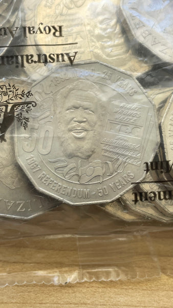 Australia 2017 Royal Australian Mint 50c Fifty Cents Pride & Passion Mabo Coins RAM Bag