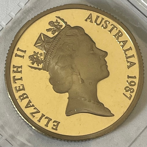 Australia 1987 $1 One Dollar Proof
