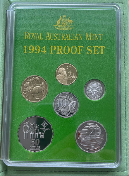 Australia 1994 Royal Australian Mint Year of the Family Proof Coin Set