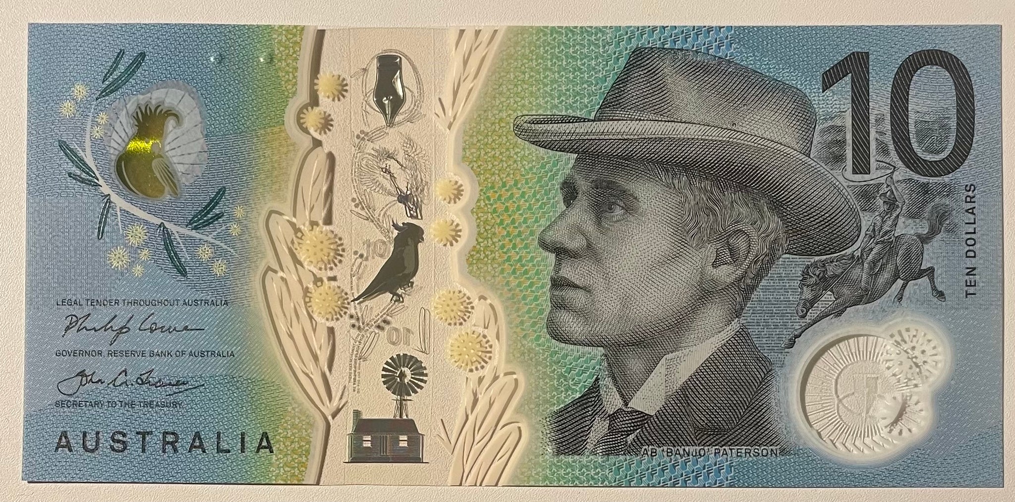 Australia 2017 $10 Uncirculated Next Generation Banknote R326