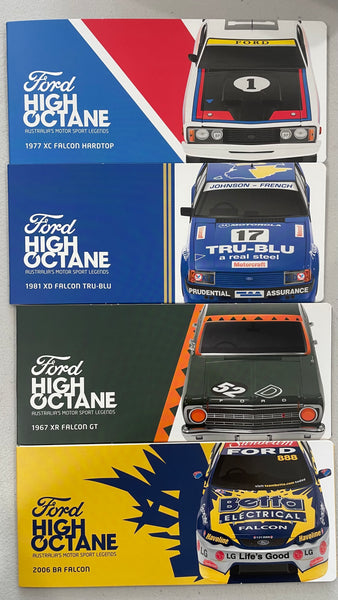 2018 Ford High Octane set of 7 Carded 50c Coins