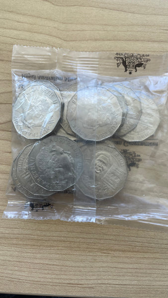 Australia 2017 Royal Australian Mint 50c Fifty Cents Pride & Passion Mabo Coins RAM Bag