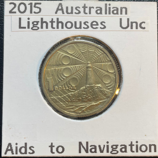 Australia 2015 Royal Australian Mint $1 Lighthouse Uncirculated Coin