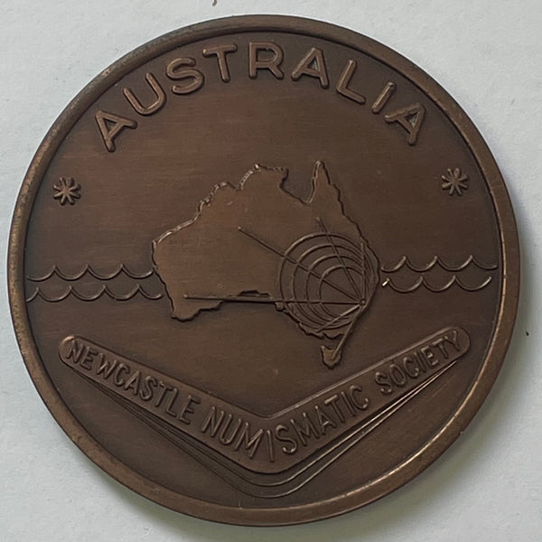 Australia 1966 Decimal Currency Changeover Newcastle Numismatic Society Medallion