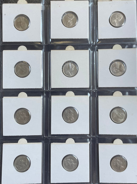 Australian 1966-2016 5c Uncirculated Coin Collection