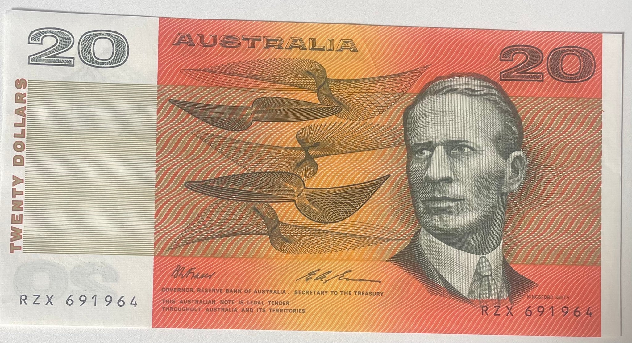 R415 Mc196 Twenty Dollar $20 Fraser/Evans Almost Uncirculaded