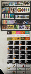 New Zealand 2007 Post Office Year Book containing all the different simplified stamps issued that year