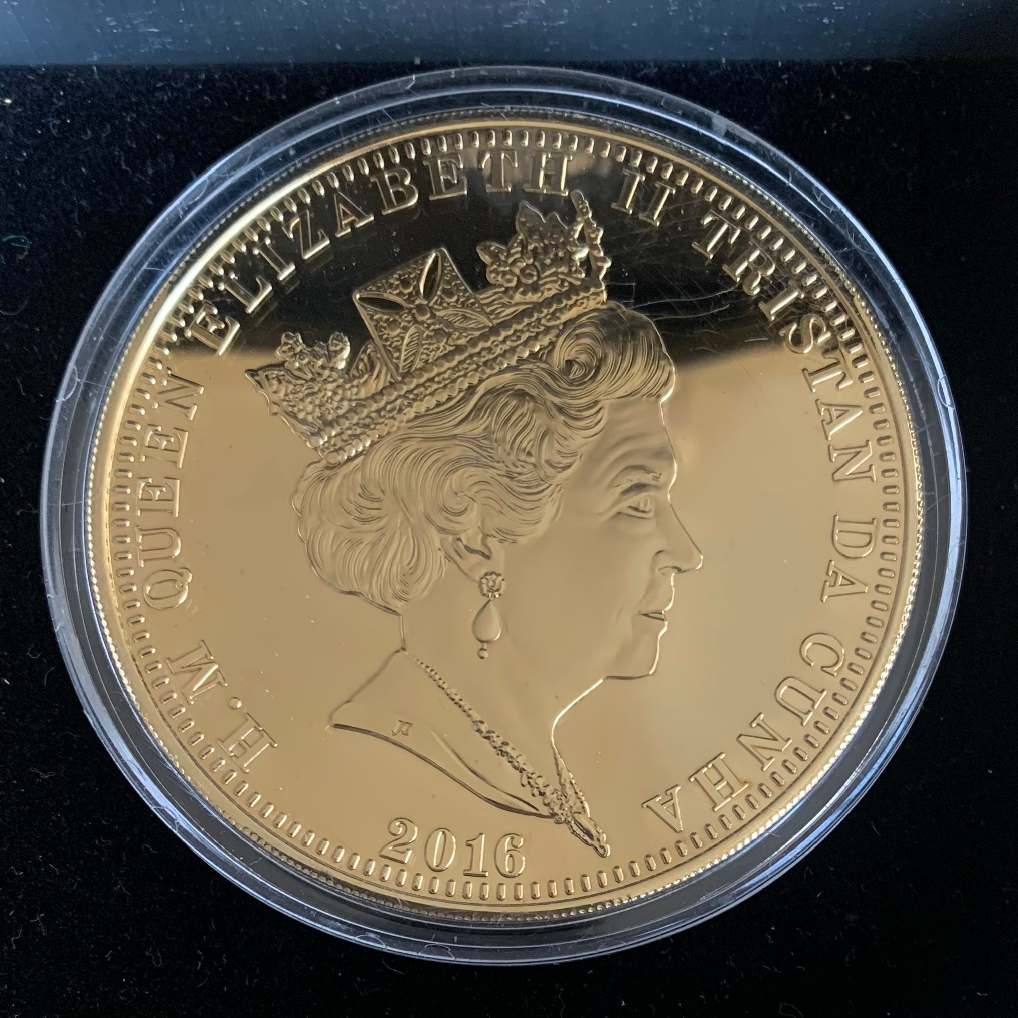 2016 Tristan Da Cunha Battle of Fromelles Centenary 5 Crowns Gold