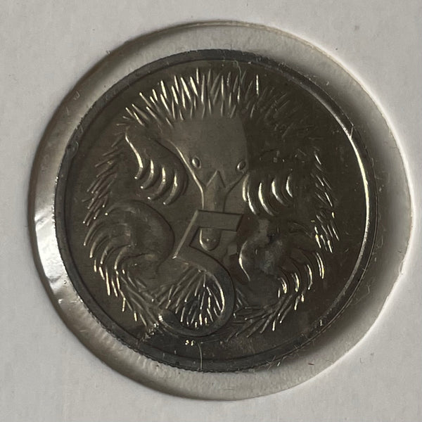 Australia 1985 Uncirculated Five Cents 5c
