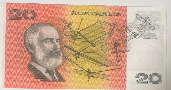 R415 Mc196 Twenty Dollar $20 Fraser/Evans Almost Uncirculaded
