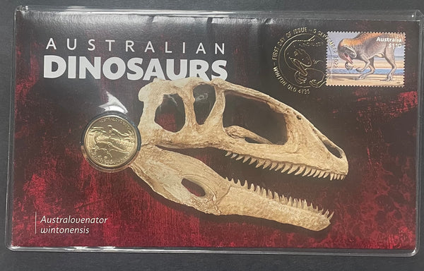 2022 Australia  $1 Dinosaurs PNC