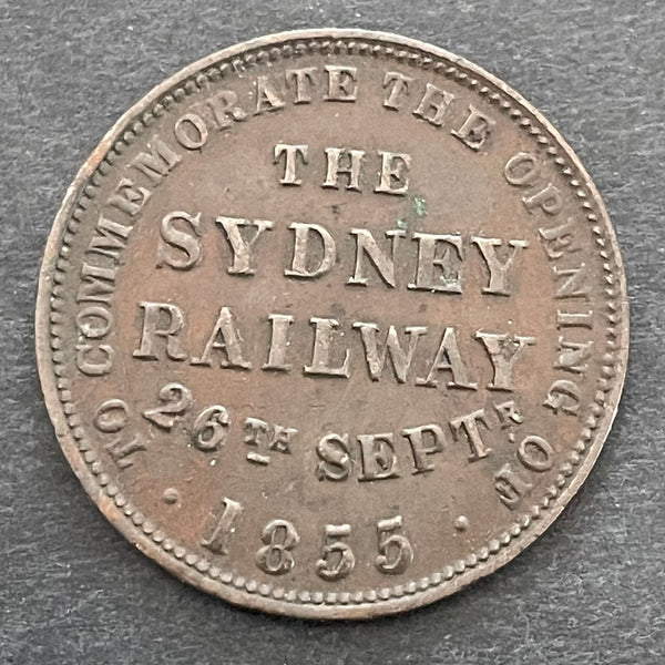 Australia Hanks & Company 1885 1/2d Penny Token  Very Fine Condition