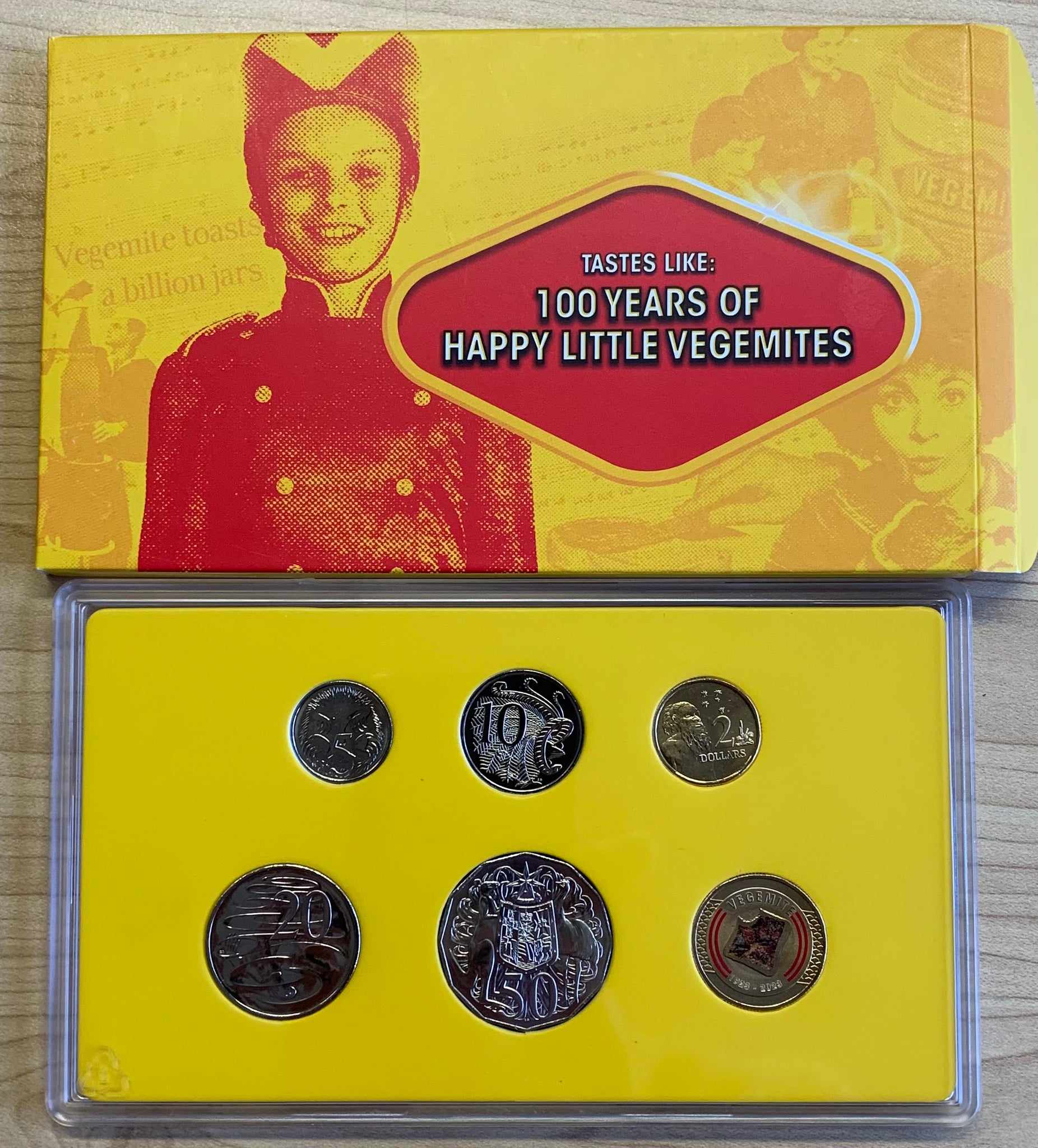 2023 Australia Vegemite Centenary 6 Coin Uncirculated Set