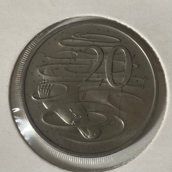 Australia 1985 Uncirculated Twenty Cents 20c