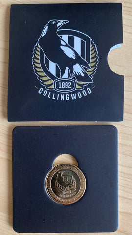2023 AFL Collingwood Magpies Premiership $1 Coin