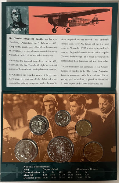 Australia 1997 Royal Australian Mint Uncirculated Coin Set