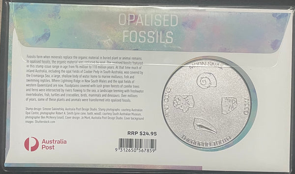 Australia 2020 Opalised Fossils PNC