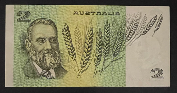 Australia $2 Knight/Wheeler OCRB Centre Thread EF R86b