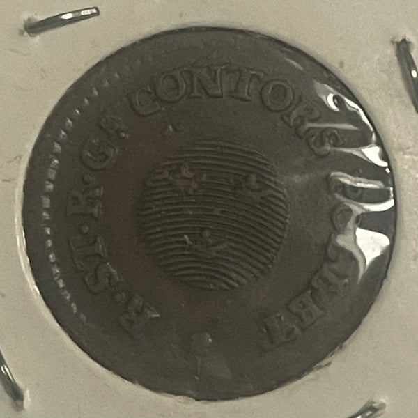 Sweden 1799 1/4 Skilling about Uncirculated