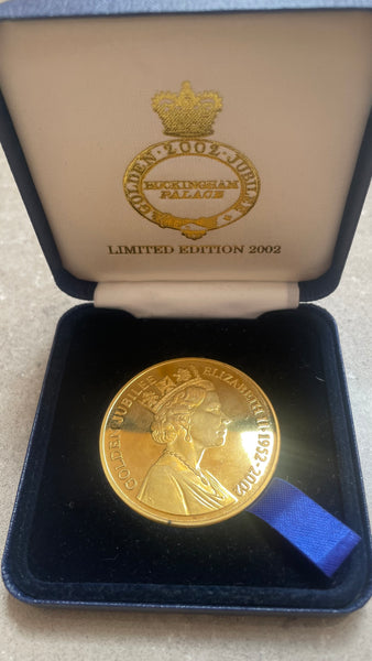 Australia 2002 Queen Elizabeth Golden Jubilee Commemorative Medallion